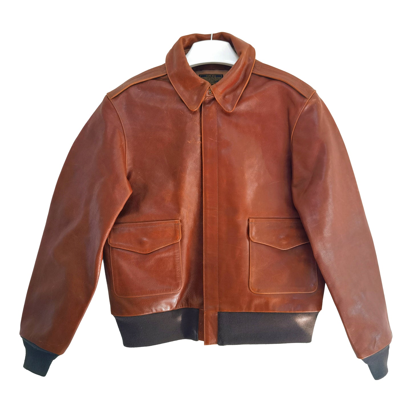 Chris Made In Heaven Leather Flight Jacket