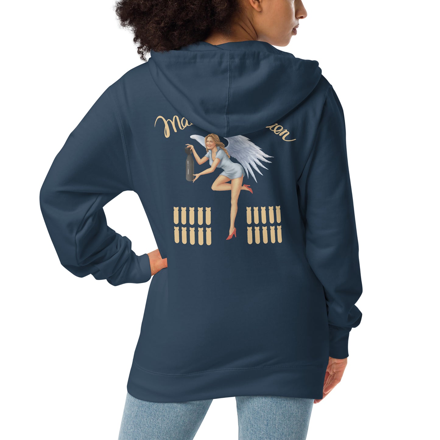 Chris Made In Heaven Unisex Zip Up Premium Hoodie